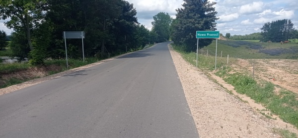 Ku końcowi dobiegają prace na drodze powiatowej Przerośl – Linowo