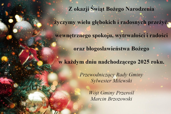 Życzenia Bożonarodzeniowe